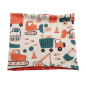Preview: Wendeschlupfschal Kleine Bauarbeiter Orange